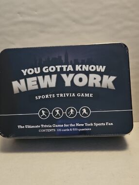 You Gotta Know New York Sports Trivia  Game, New